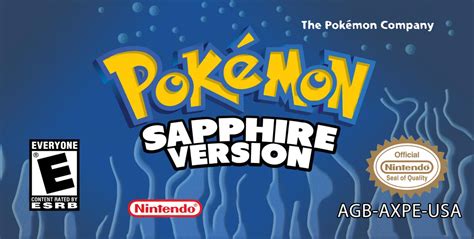 pokemon sapphire cartridge copy